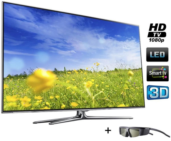 3D LED телевизор Samsung UE40D7000